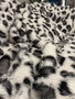 Aberto Design Funda para Sofá Leopar Gris y Negro 200 x 75 cm